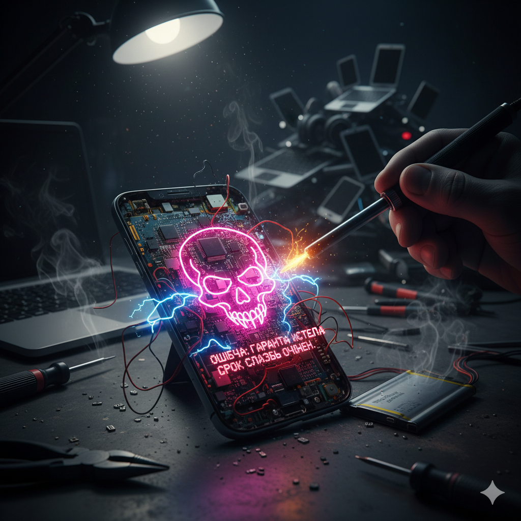 УБИЙСТВО электротехники: Как бренды-палачи добивают твой смартфон сразу после гарантии и почему «ремонт» в 2026 году стал ловушкой?