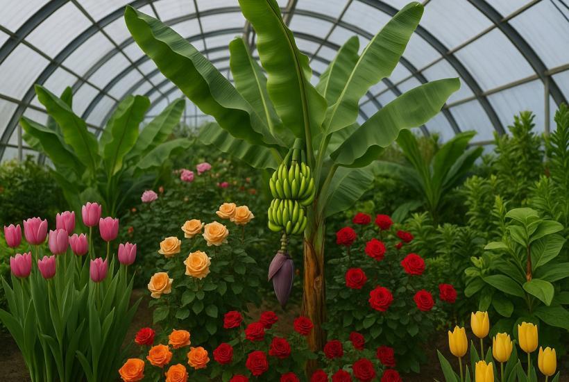 Фрукт, которому не суждено было выжить: российские бананы добираются из теплиц на местные рынки