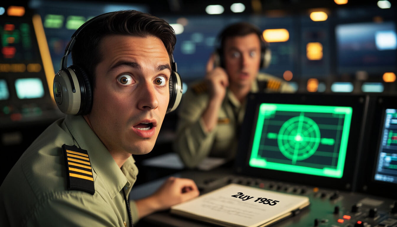 Самолёт который приземлился через 41 год. Путешествие во времени.