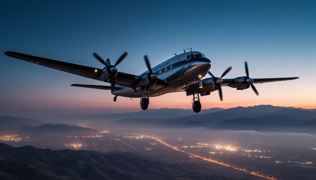 Самолёт который приземлился через 41 год. Путешествие во времени.