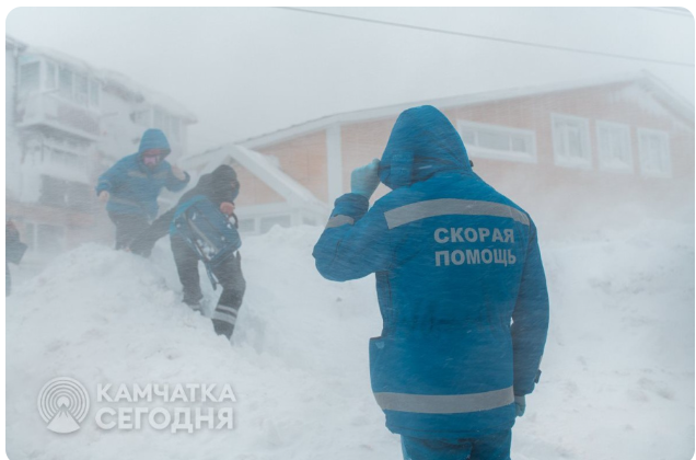 Врачи Камчатки преодолевают сложнейшие условия мощного циклона, спасая жизни