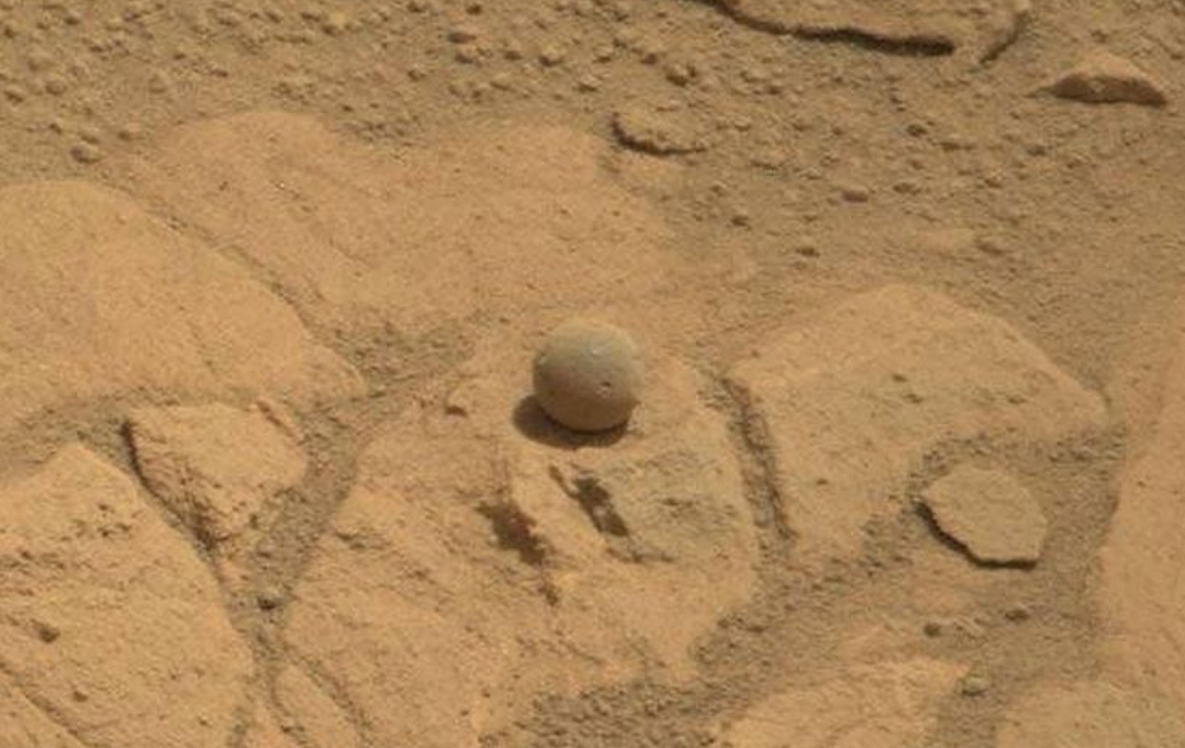 На Марсе обнаружены круглые сферы