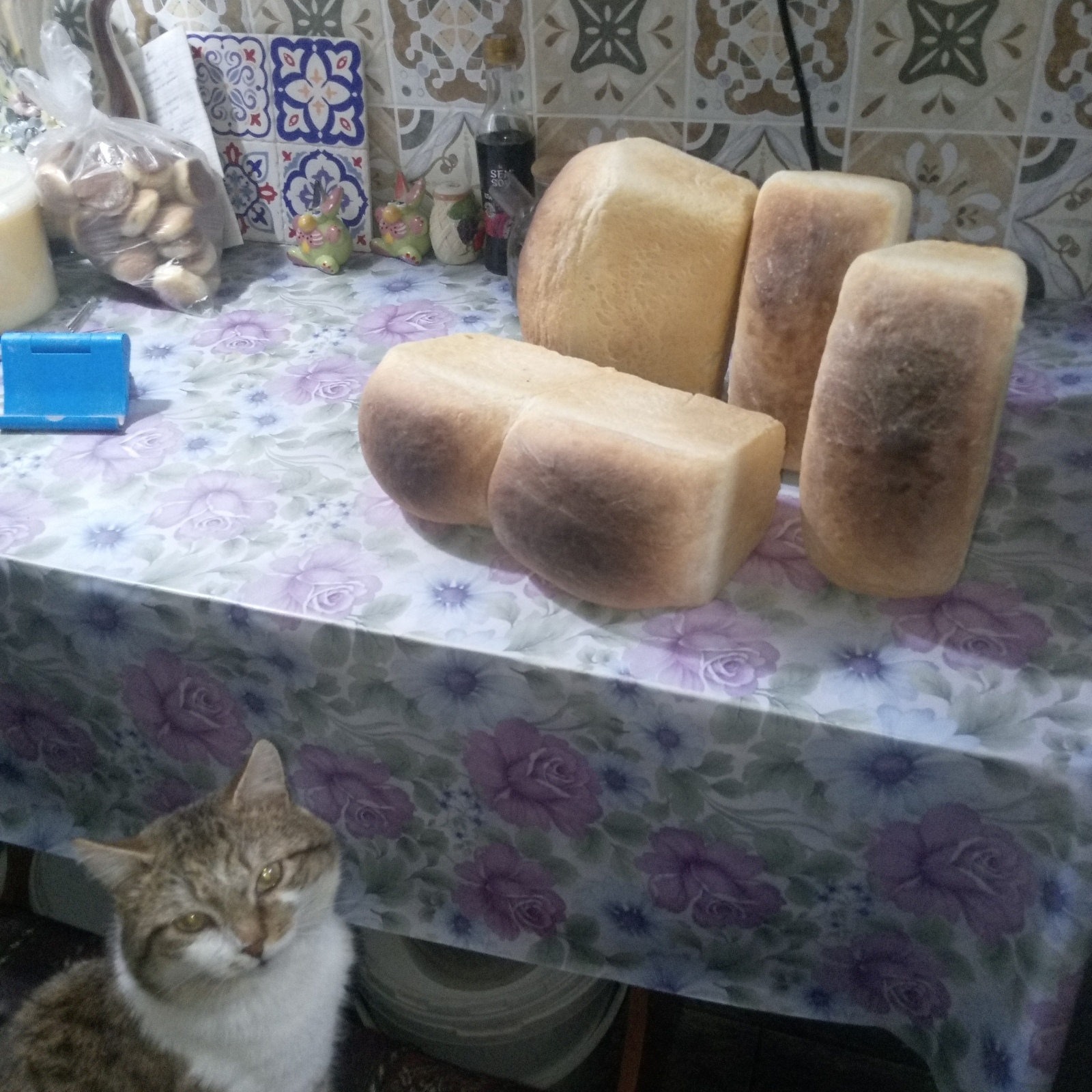 Пеку домашний хлеб !