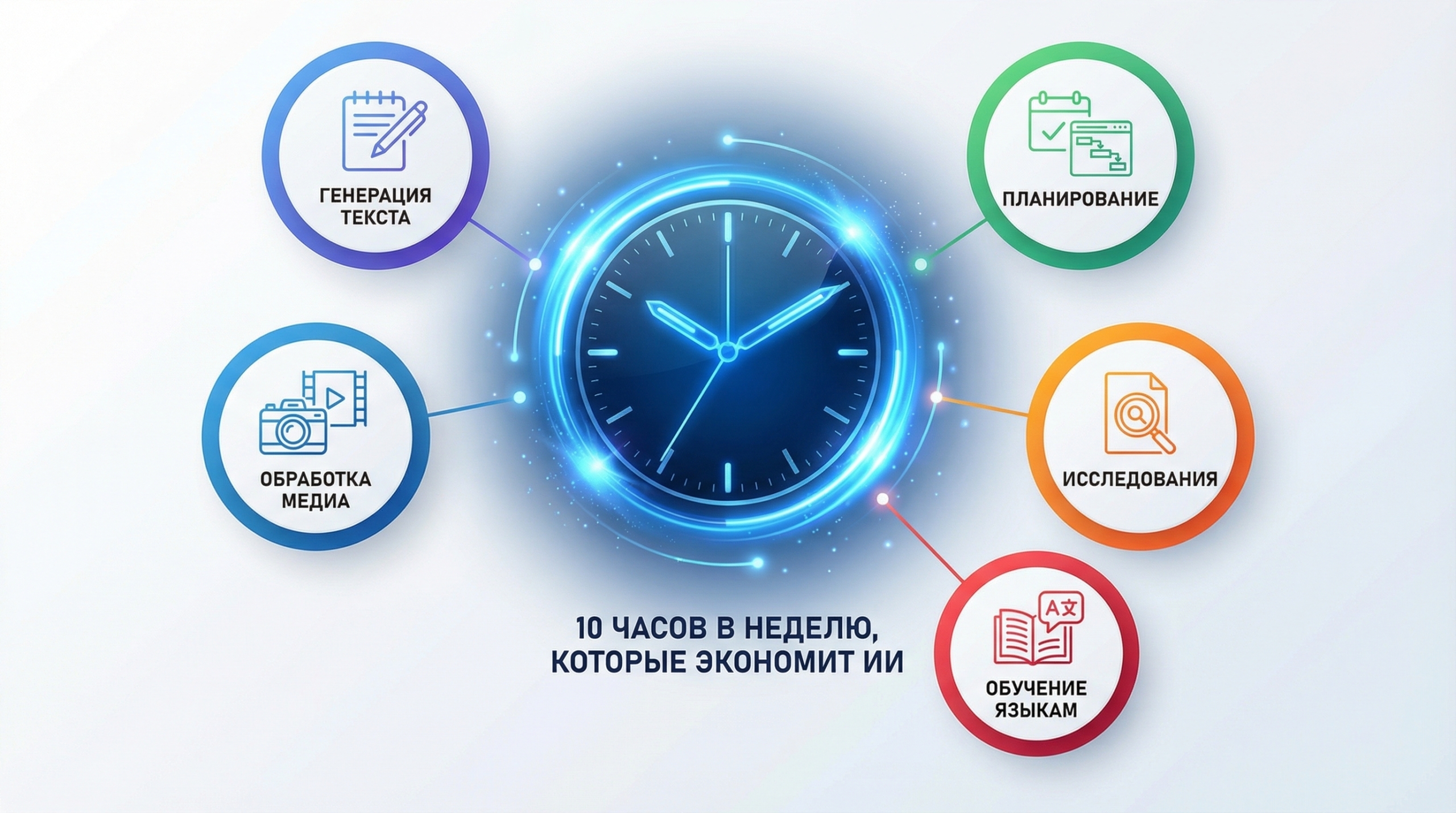 Лайфхаки: 5 нейросетей, которые сэкономят вам 10 часов на неделе (проверено!)