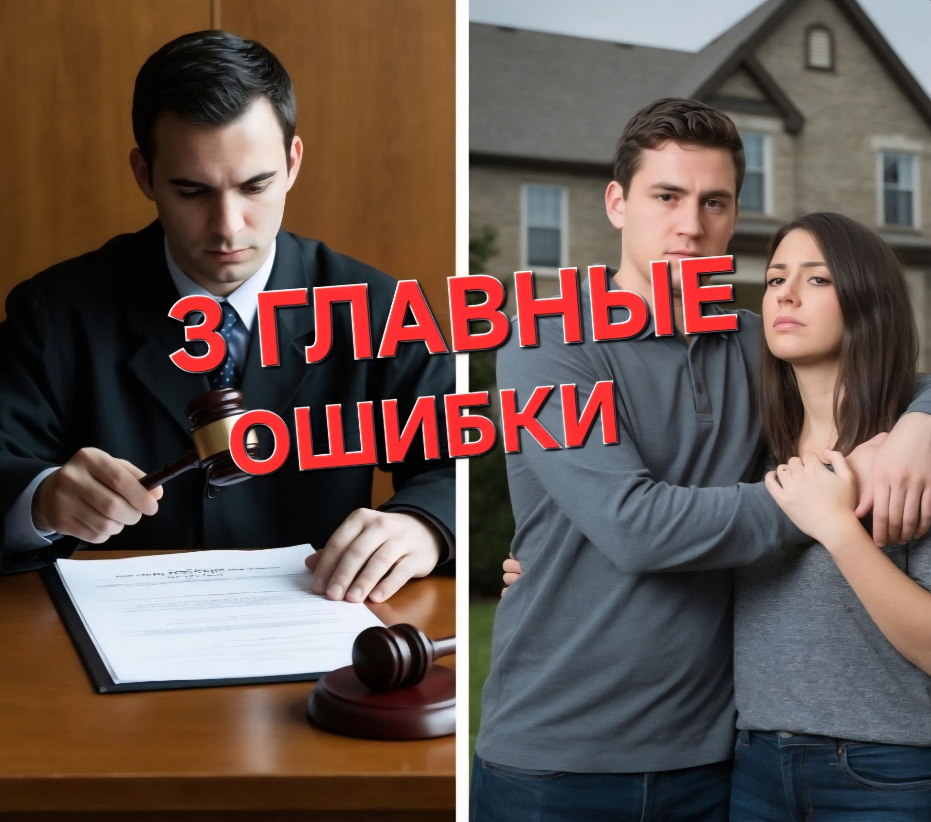 Развод через суд: 3 грубые ошибки, из-за которых вы останетесь без квартиры и машины