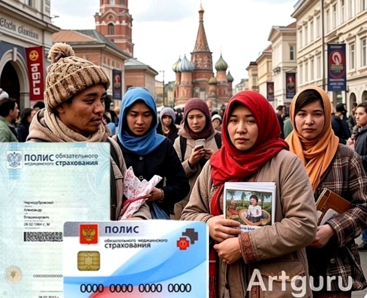 Киргизия потребовала от России полисы ОМС для всех мигрантов