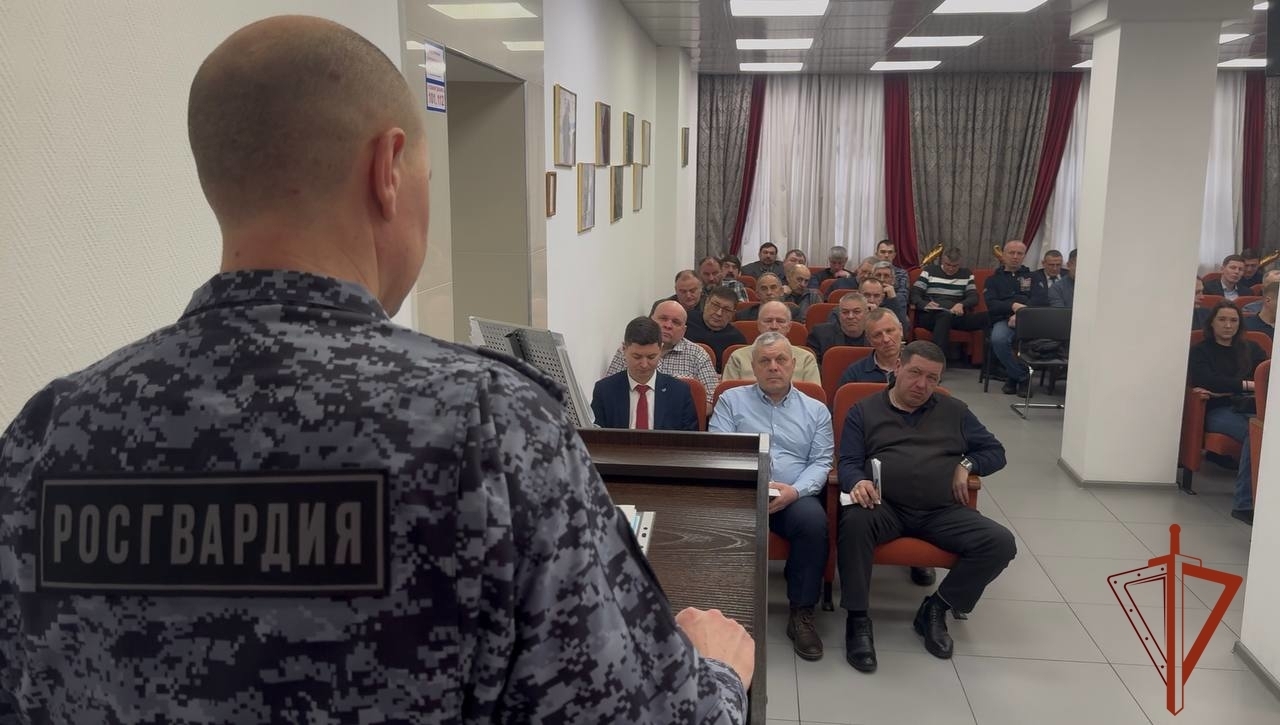 Семинар-совещание с представителями субъектов топливно-энергетического комплекса прошло в Управлении Росгвардии по Новосибирской области Семинар-совещание с представителями субъектов топливно-энергетического комплекса прошло в Управлении Росгвардии по Новосибирской области