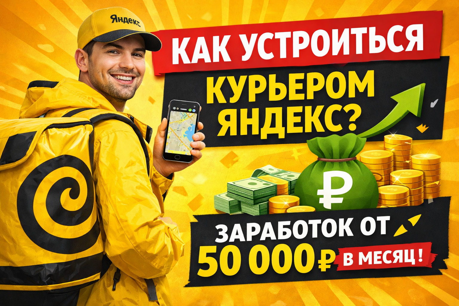 Как устроиться курьером Яндекс и реально зарабатывать: пошаговая инструкция