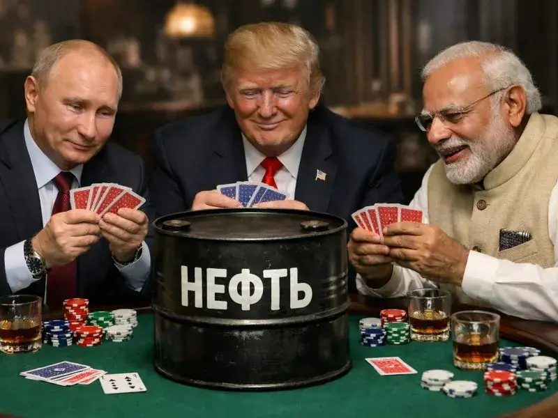 Путин с Моди Трампа дурят (Неизвестная Азия)