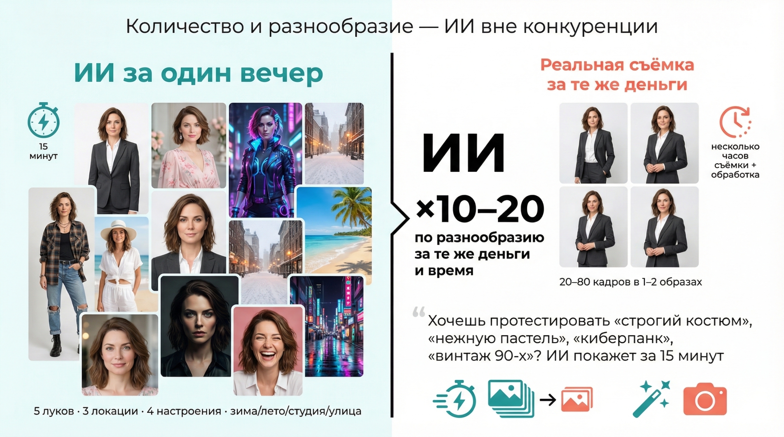 ИИ-фотосессия или настоящая съёмка в 2026 году: что выбрать именно тебе?