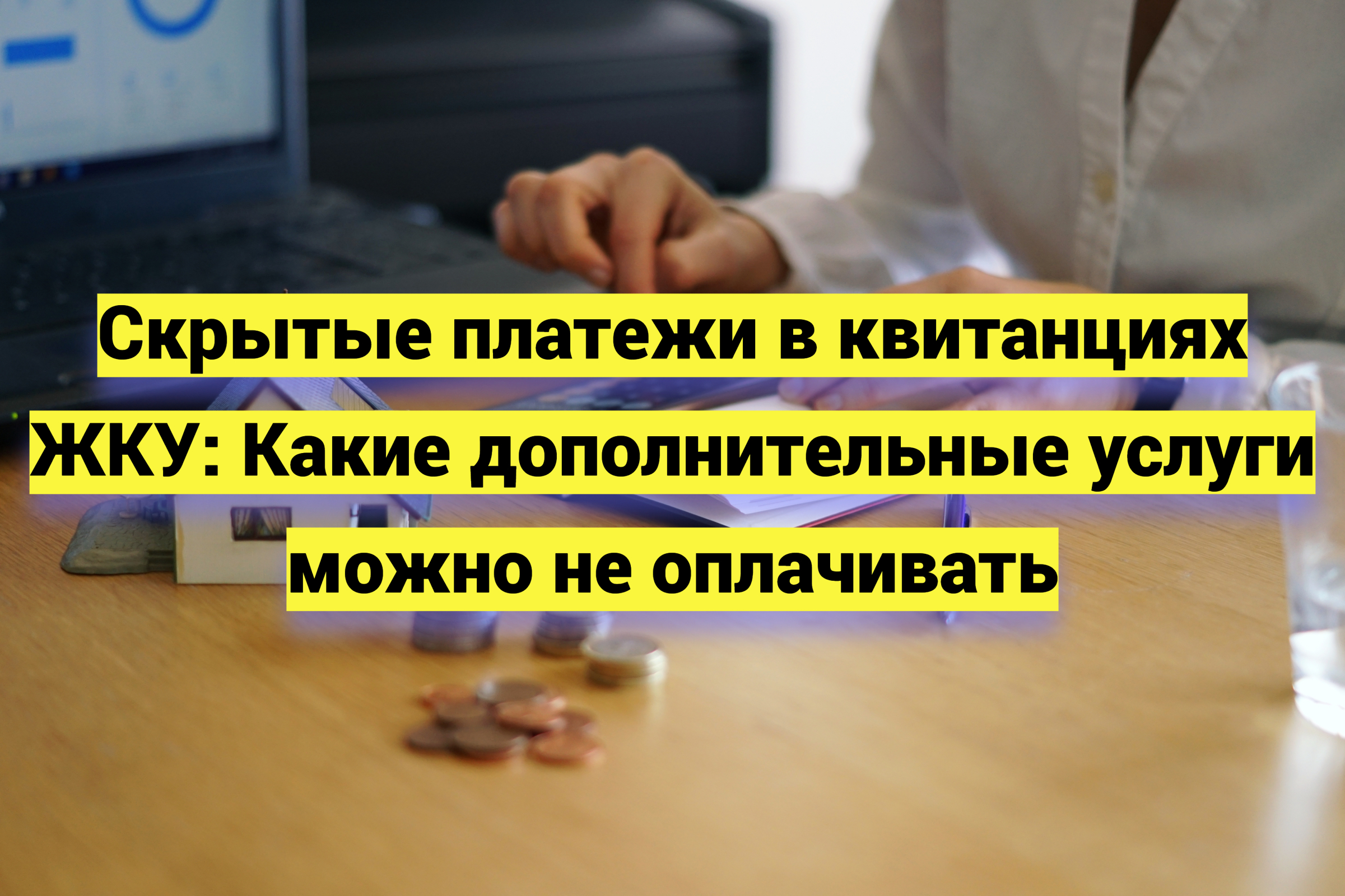 Скрытые платежи в квитанциях ЖКУ: Какие дополнительные услуги можно не оплачивать