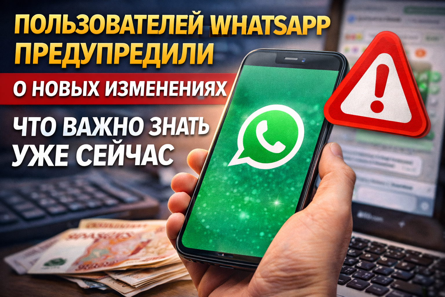 Пользователей WhatsApp предупредили о новых изменениях: что важно знать уже сейчас
