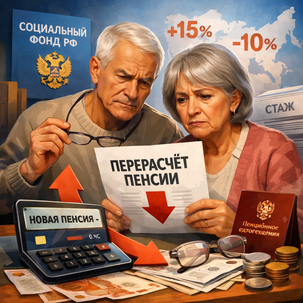 Пенсионеров предупредили о перерасчёте выплат: кому могут изменить размер пенсии