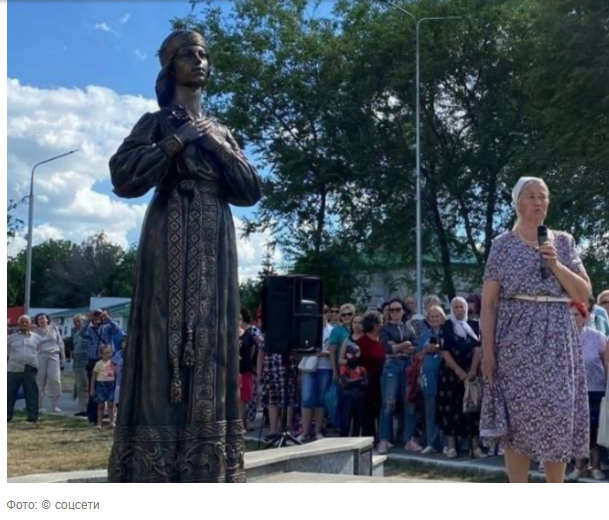 Товарные знаки «Та самая Аленка» и «Наша Аленка» с пугающей скульптурой из Нововоронежа нашли своего правообладателя