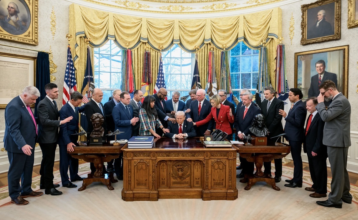 Исцеление гадаринского бесноватого или как молились на Трампа