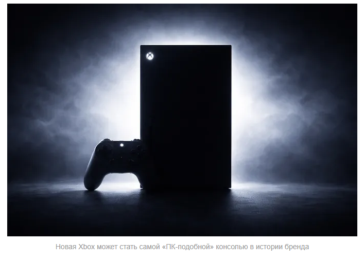 Убийца игровых компьютеров? Всё, что известно о грядущей Xbox Project Helix