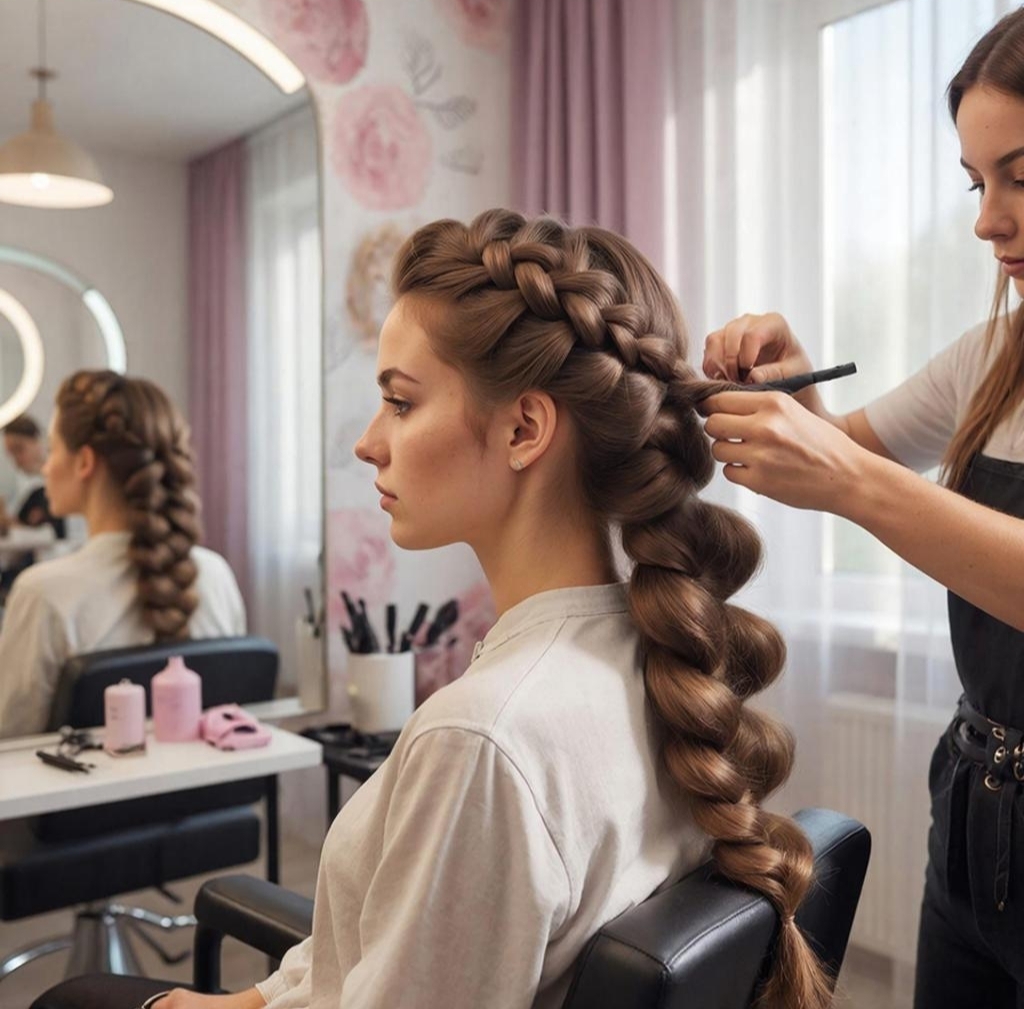 Делаю причёски в салоне на каждый корпоратив. Модно ли в 2026 году заплетать косы?