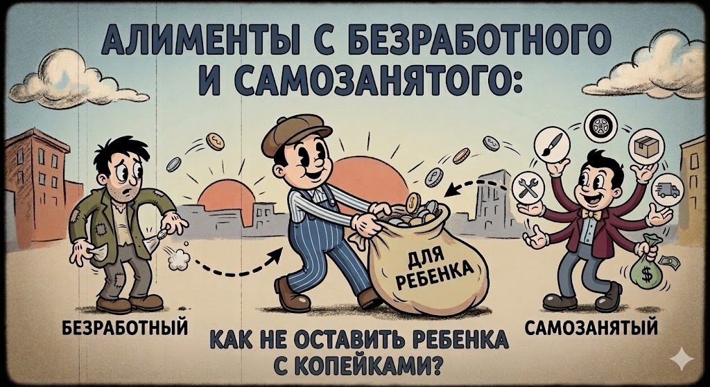 «Безработный или само занятый - не приговор: как добиться справедливых алиментов на ребенка в этом году?»