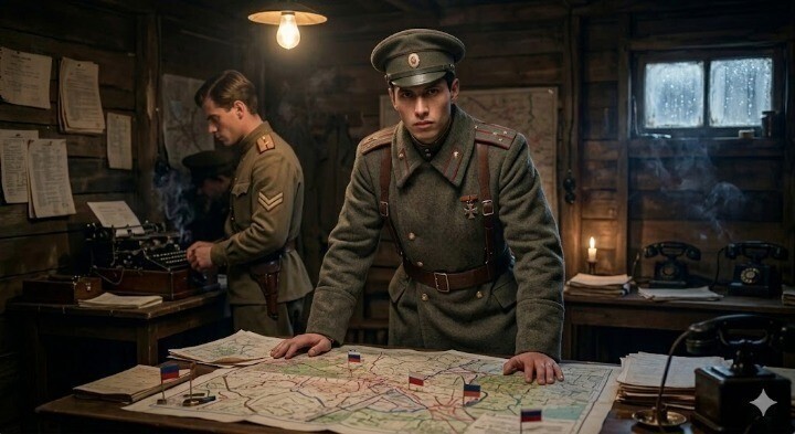 Я в образе поручика Голицына