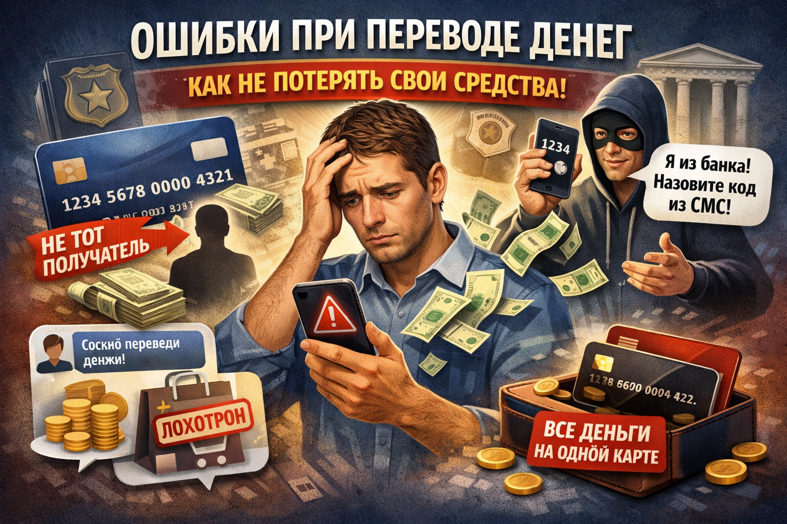Как не потерять деньги при переводе на карту: 5 ошибок, которые совершают почти все