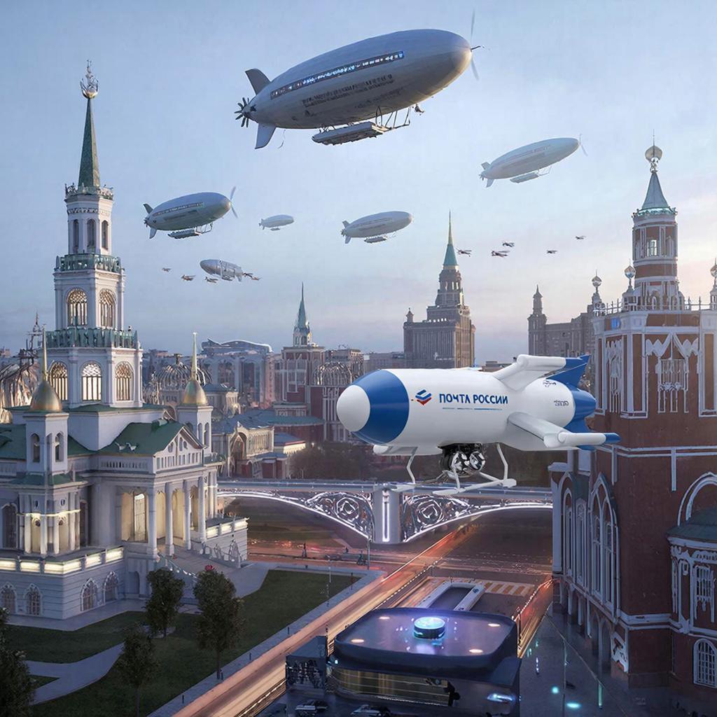 Стратосферный прорыв: как из ничего надуть очередной мыльный пузырь.Чибисов сообщил о ближайших планах запустить грузовые дирижабли в РФ