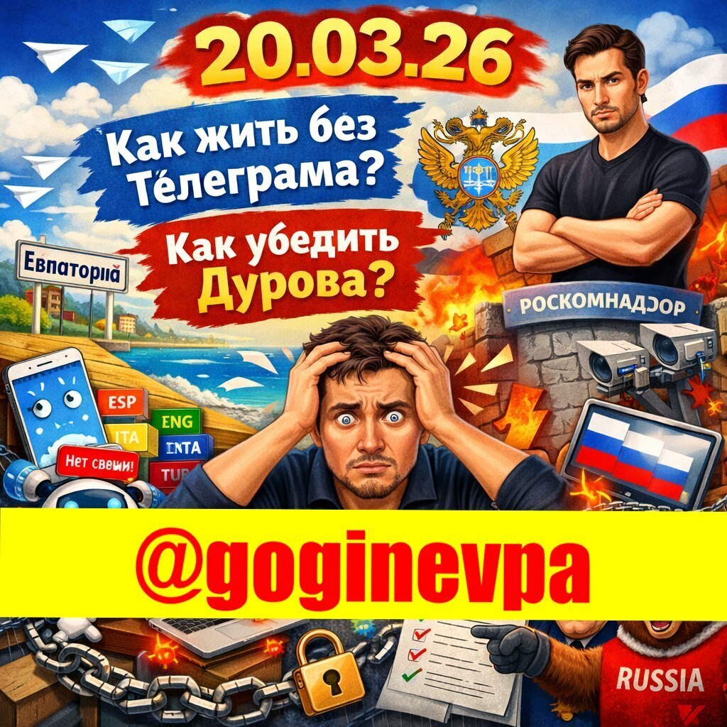 Как жить без телеграма? Как убедить Павла Дурова выполнить все требования Роскомнадзора?