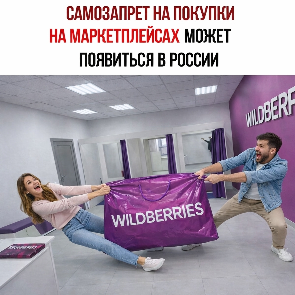 🚫 Самозапрет на покупки на маркетплейсах предложила ввести Госдума.