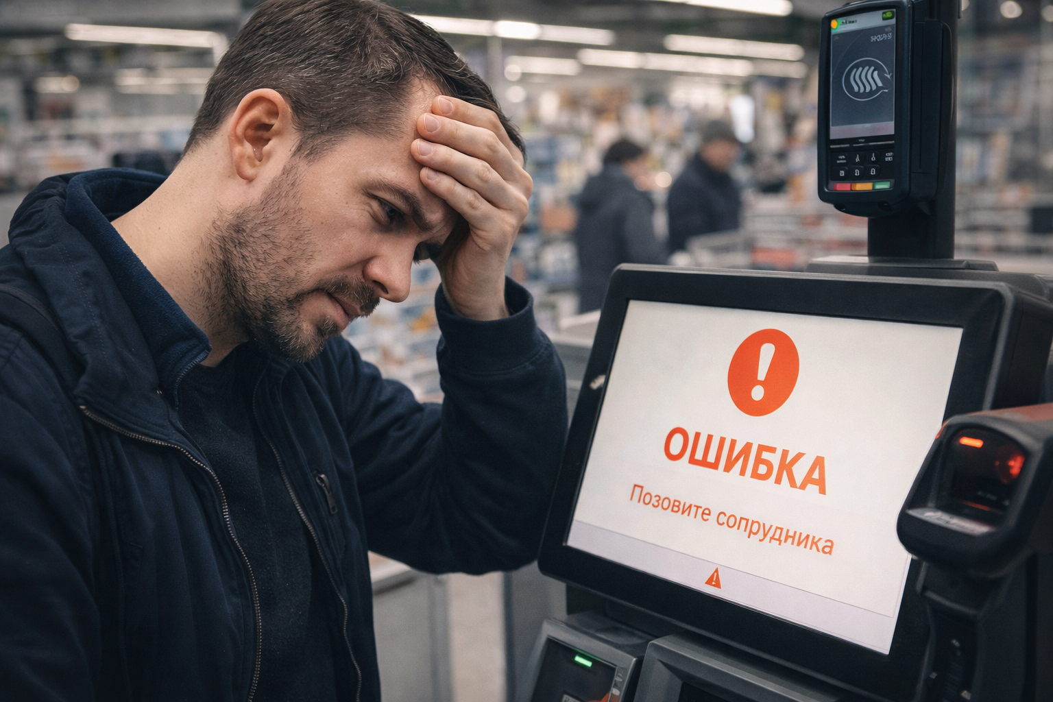 Почему меня начали раздражать кассы самообслуживания, хотя раньше я считал их удобными