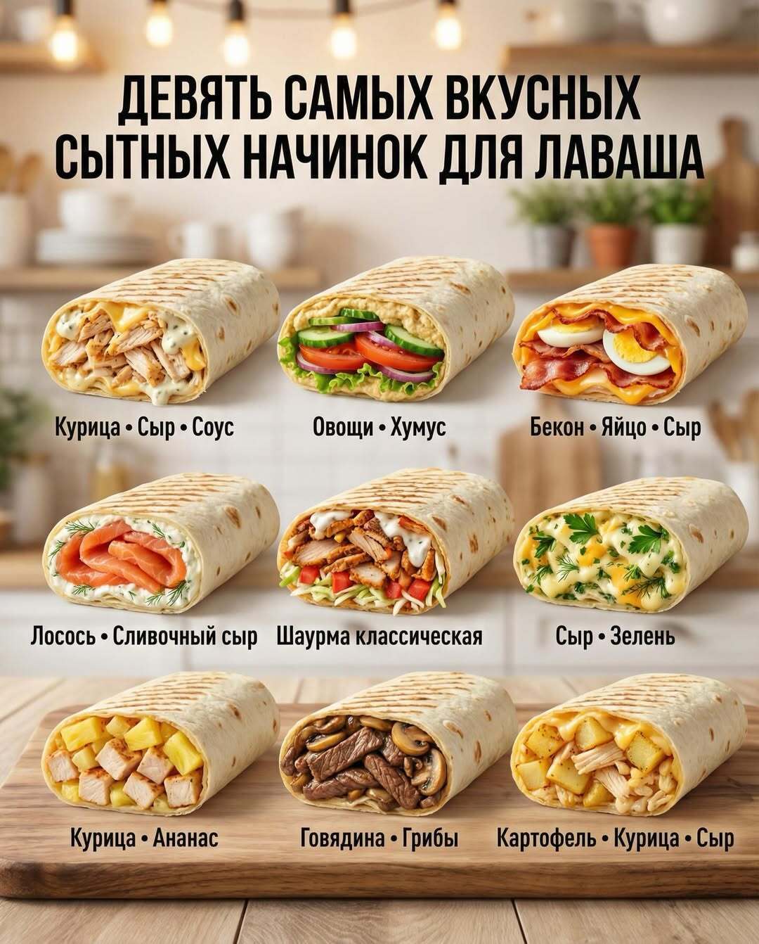 9 способов влюбиться в лаваш заново