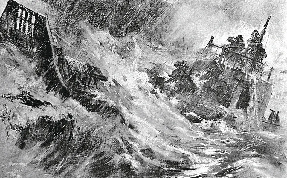 Невероятное выживание: 49 дней в океане на дрейфующей барже.