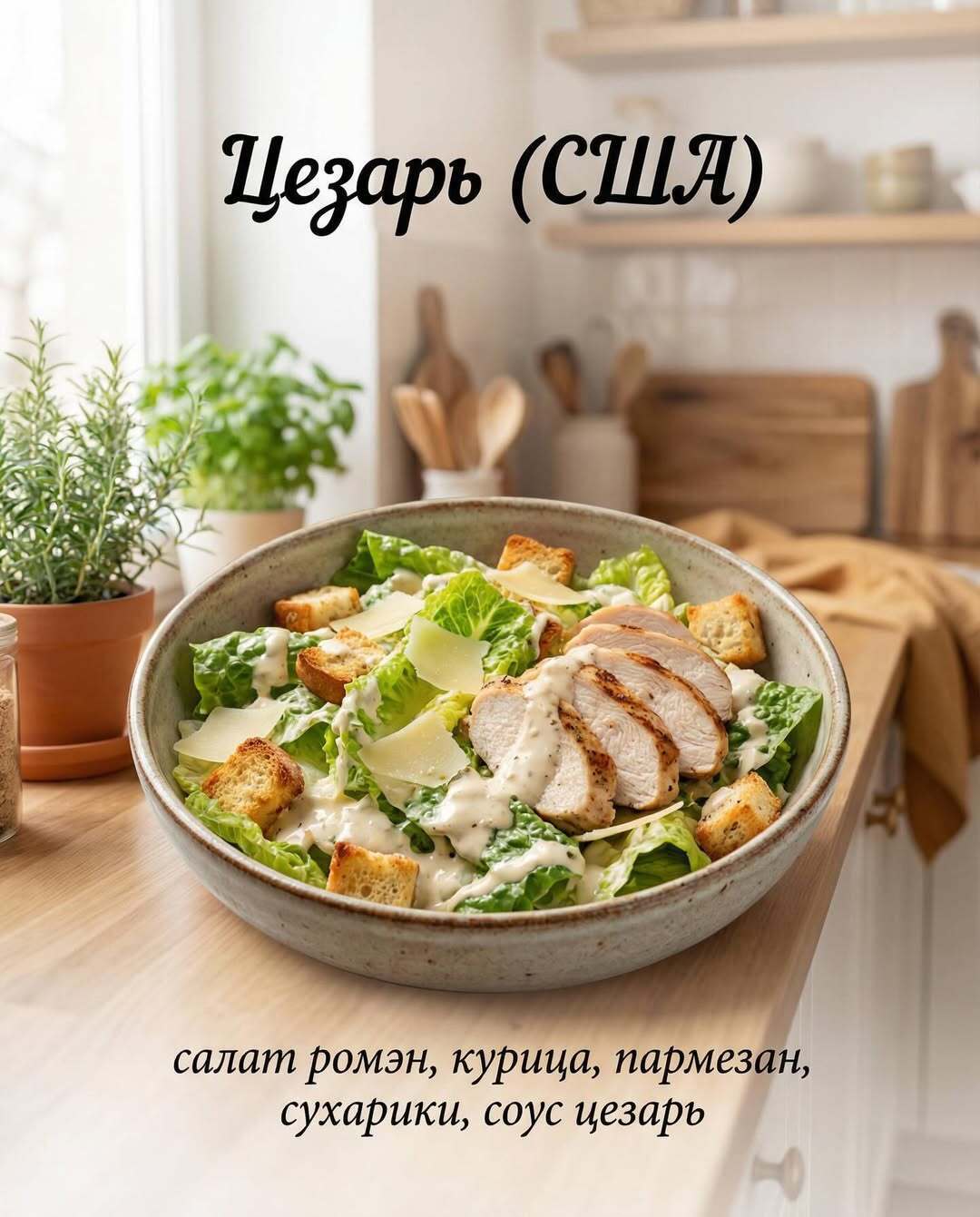 Салаты мира на одном столе