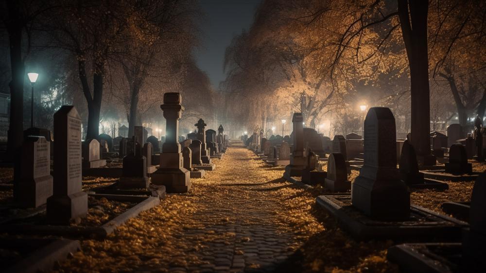 А вы любите гулять по кладбищам?
