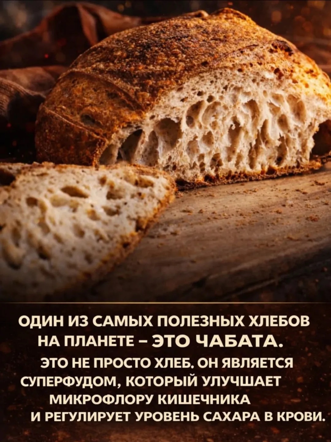 Чабатта - один из самых полезных хлебов мира
