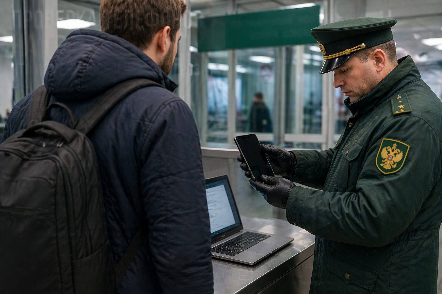 📱 Пограничники получили право проверять телефоны и ноутбуки на границе РФ ?