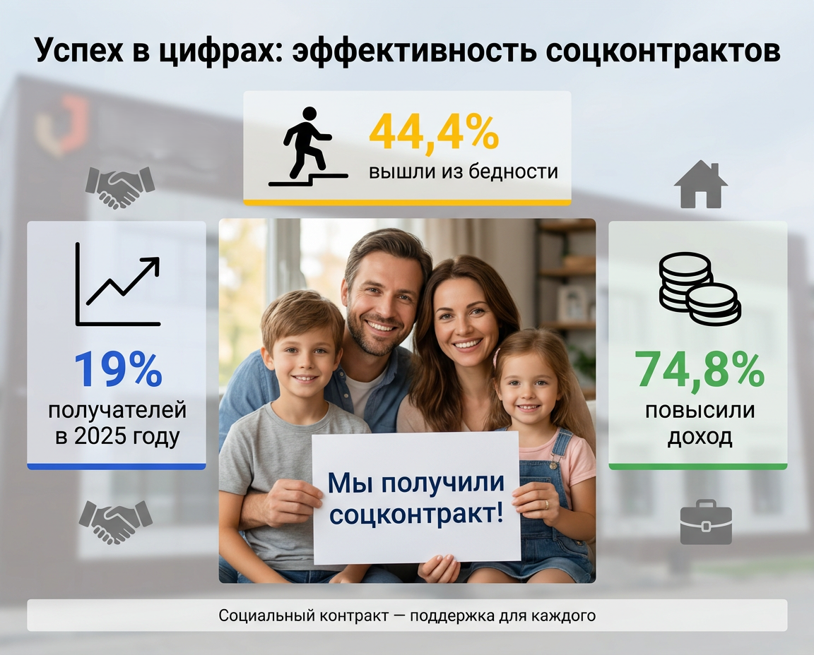 Соцконтракты — путь из бедности: программа действительно работает. И вот почему
