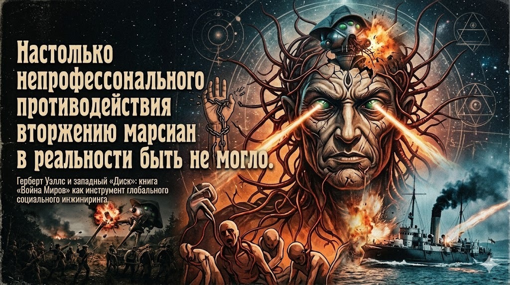Тайный Код Герберта Уэллса: Почему «Война Миров» полна глупостей, которых никто не заметил?