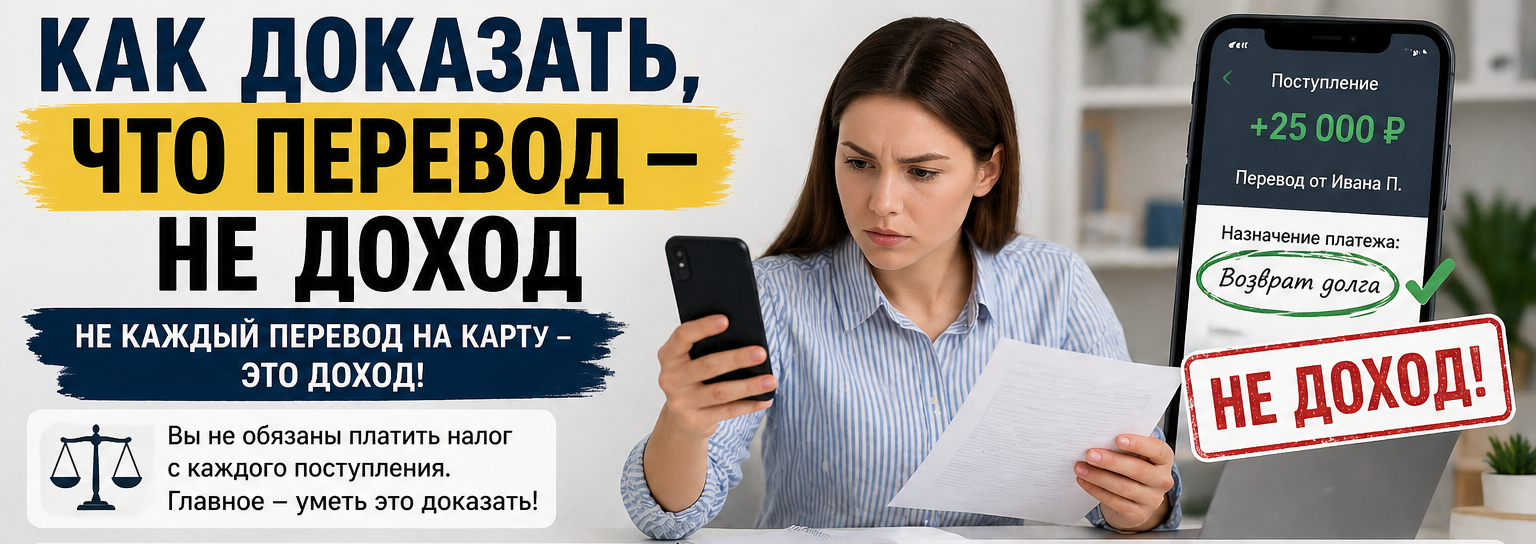 Как подтвердить отсутствие дохода при поступлении денежных средств на банковский счёт