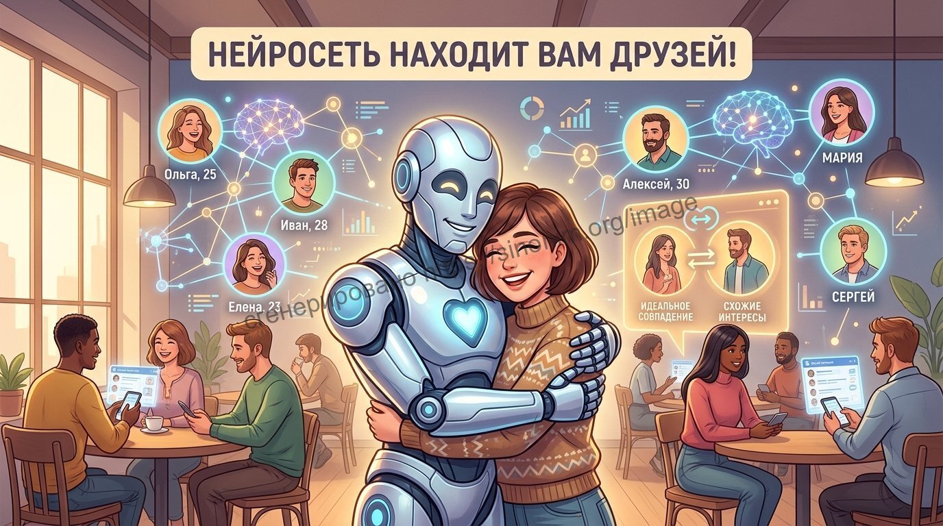 Можно ли найти друзей на юридическом сайте и при чем здесь нейросеть
