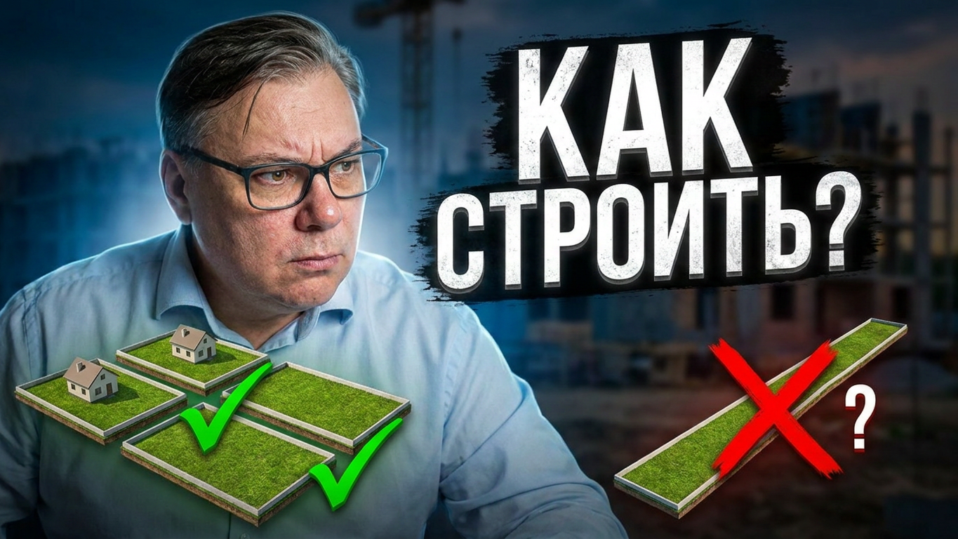 Нормы ИЖС против реальности: что делать, если участок мал или слишком узкий?