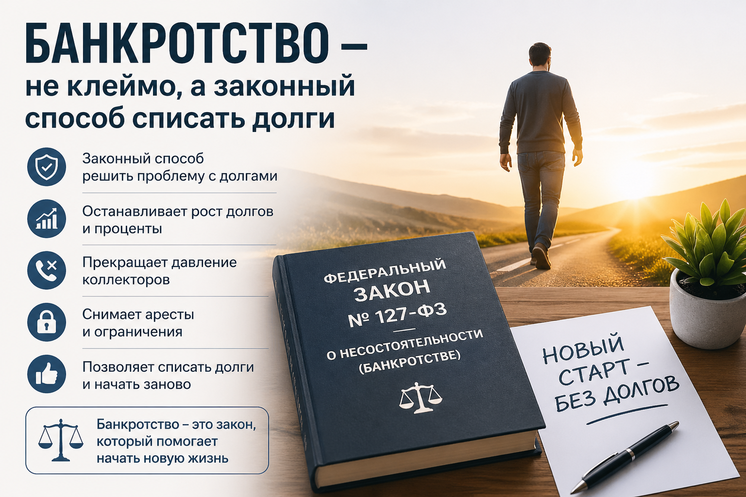 Банкротство — не клеймо, а законный способ списать долги