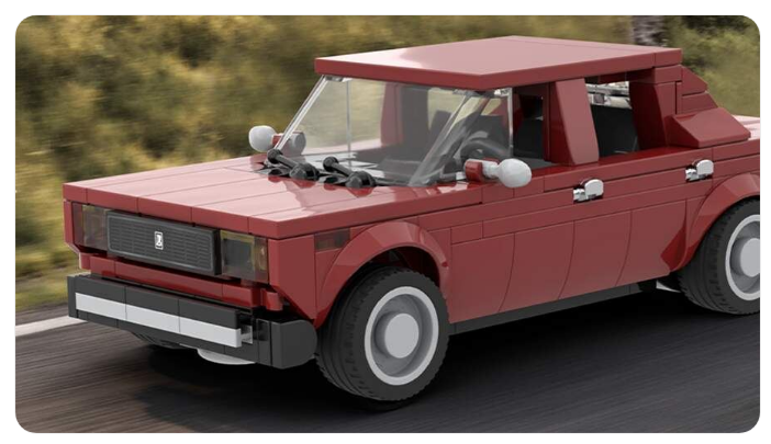 В России выпущен конструктор автомобилей «Жигули» в стиле Lego
