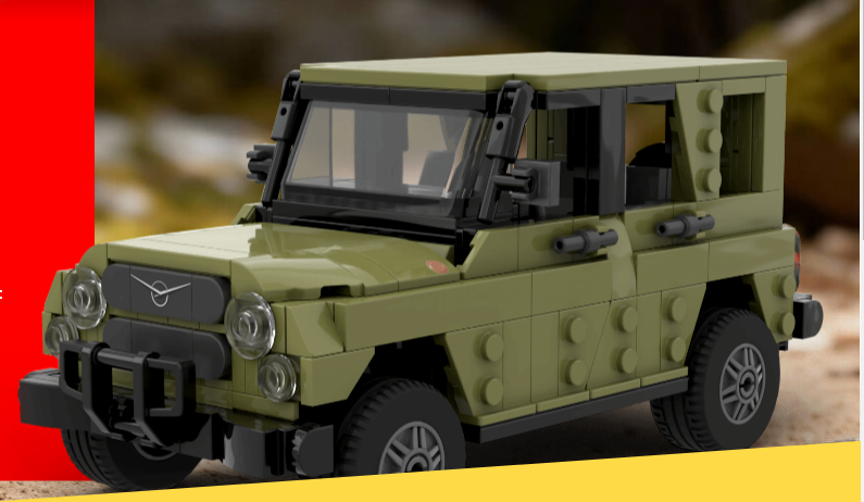 В России выпущен конструктор автомобилей «Жигули» в стиле Lego
