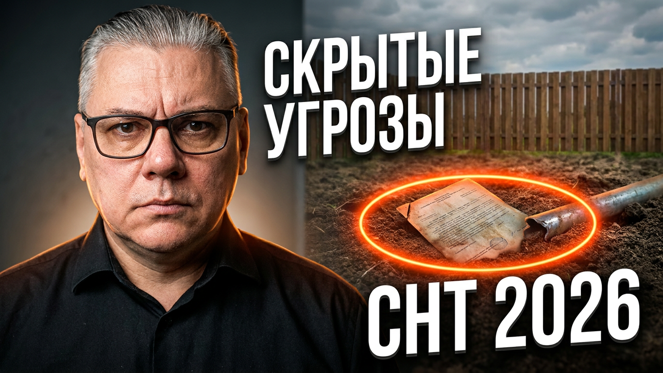 Скрытые угрозы при покупке участка в СНТ.