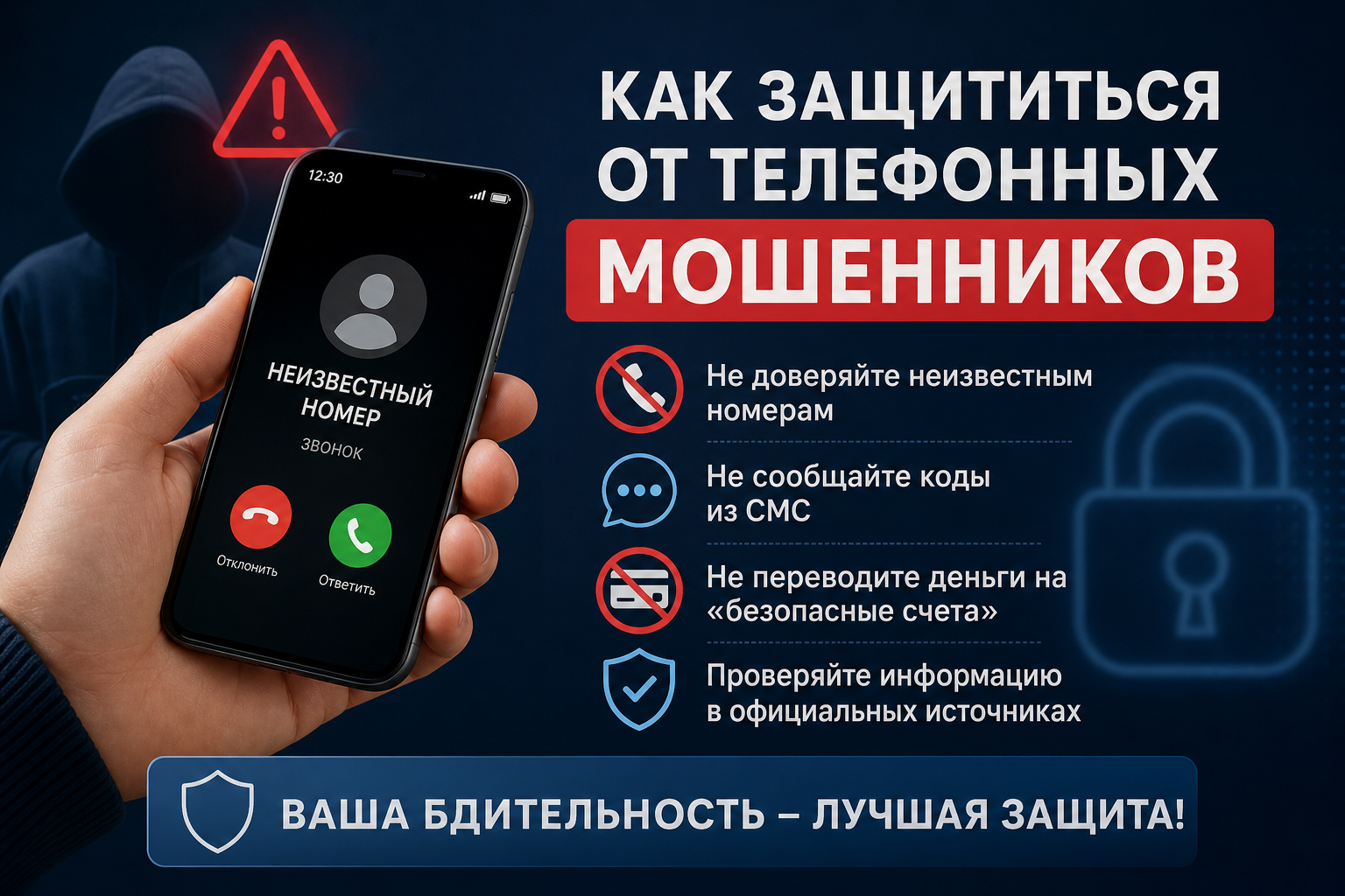 Как защититься от телефонных мошенников в 2026 году: простые правила, которые действительно работают.