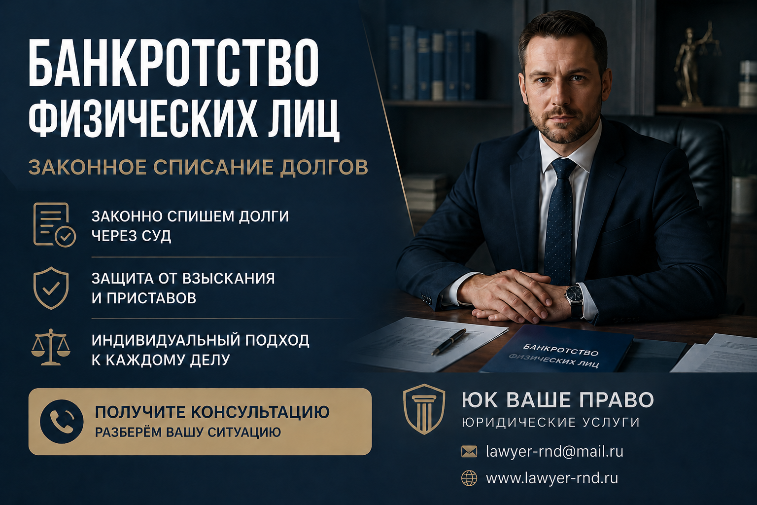 Банкротство физических лиц: как законно списать долги? Разбор процедуры.