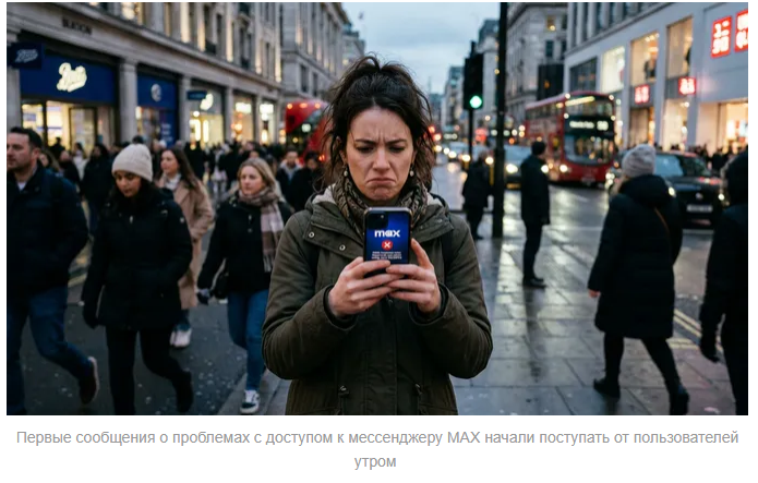 Что происходит с мессенджером MAX в России 13 мая: почему не работает, причины сбоев