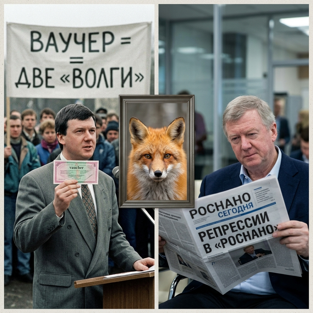 🤡 Хитрый лис эпохи перемен: хроники одного приватизатора. Все совпадения с реальными событиями и лицами не случайны!