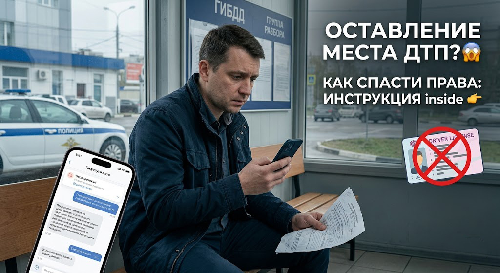 Что делать, если второй участник ДТП сначала согласился на Европротокол, а потом обвинил вас в побеге? Инструкция по спасению прав