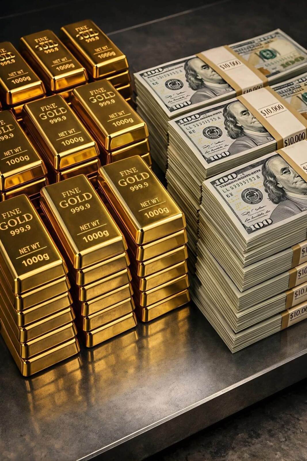 Слиток на шею: Минфин призвал копить золото вместо наличной валюты