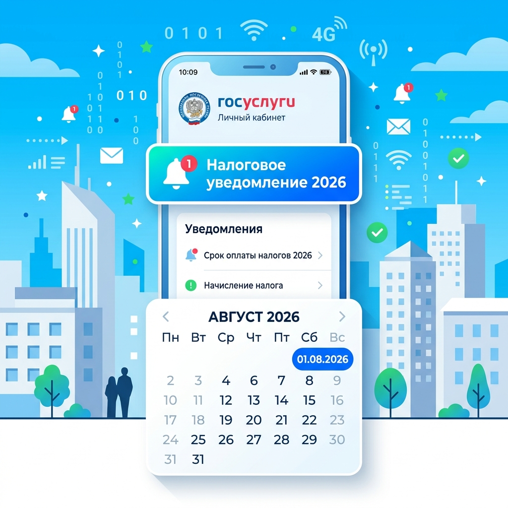 ⚠️Игнорируете Госпочту? С 1 августа это может обойтись еще дороже: уведомления ФНС идут в личный кабинет